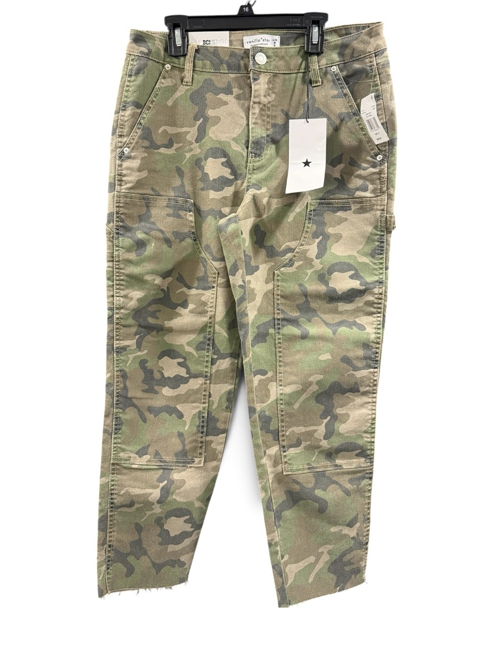 NWT Vanilla Star Camo Utility Pants - Olive Green -